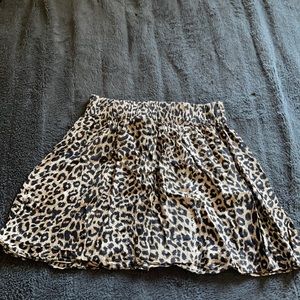 Leopard VS skirt